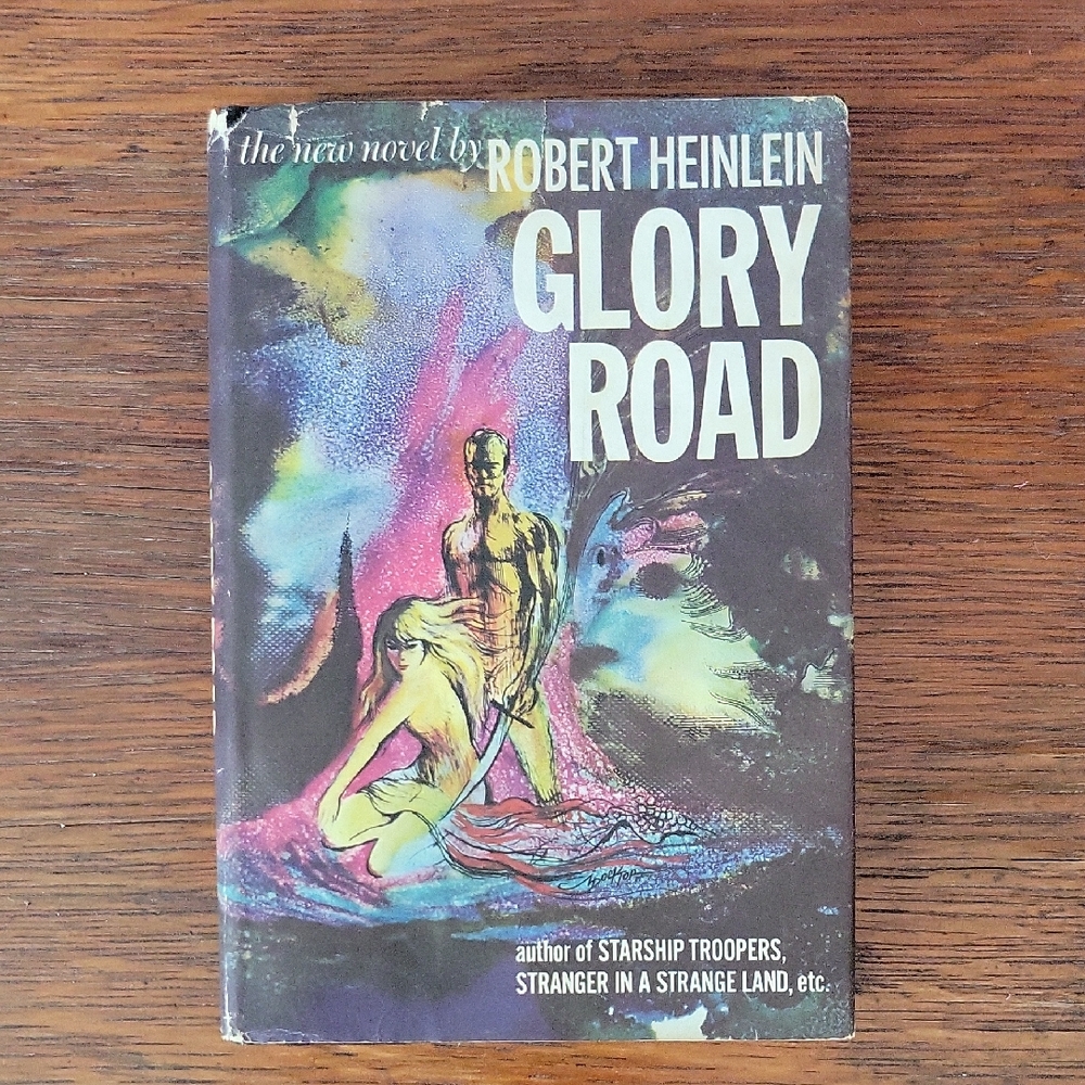 Vintage 1963 "Glory Road" Bookclub Edition by Robert A. Heinlein